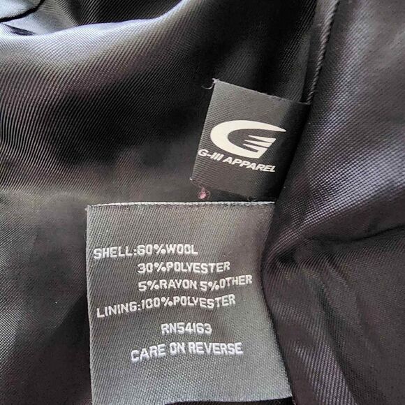 Kenneth Cole Reaction, Women's Wool-Blend, Button-Front Coat. Size 14 - Picture 9 of 9